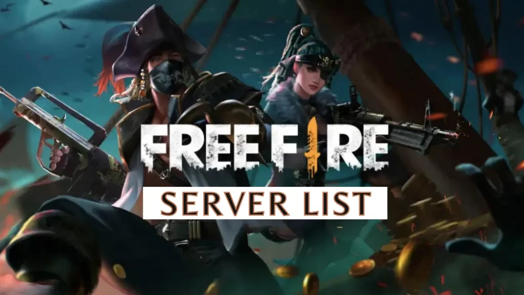 How many servers in free fire