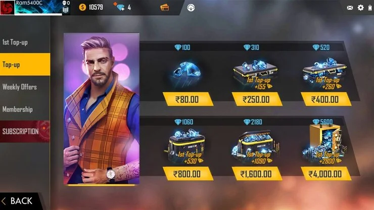 How To Top Up In Free Fire – Without Money